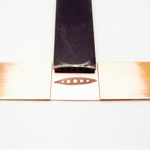 Seed Veritical Line Dots Border Stamp 711