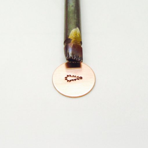 Spiked Teardrop Single Stamp 138