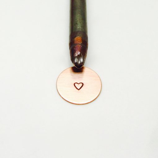 Heart Outline Single Stamp 1214