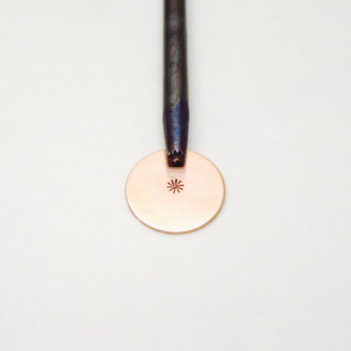 Round Flake Single Stamp 318