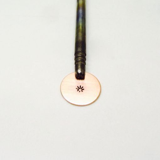 Oval Sunburst Single Stamp 318