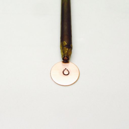 Teardrop Ridged Single Stamp 114
