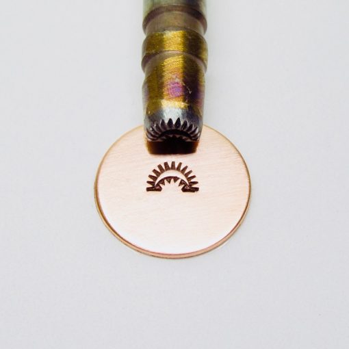 Sun Spaced Ray Single Stamp 214