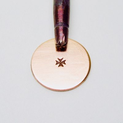 Round Spaced Arrow Single Stamp 318