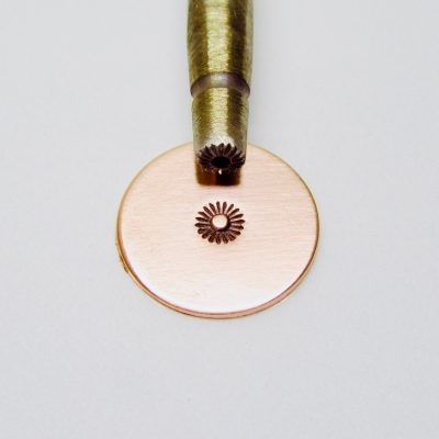 Round Burst Single Stamp 3316