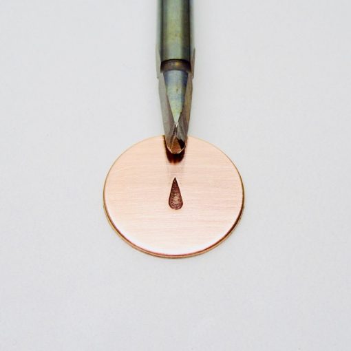 Long Teardrop Single Stamp 118