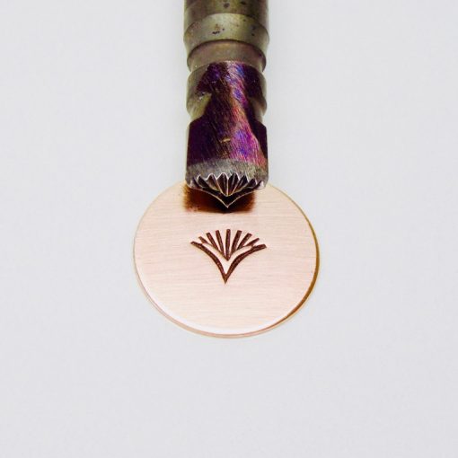 Curved Chevron Ray Single Stamp 4516