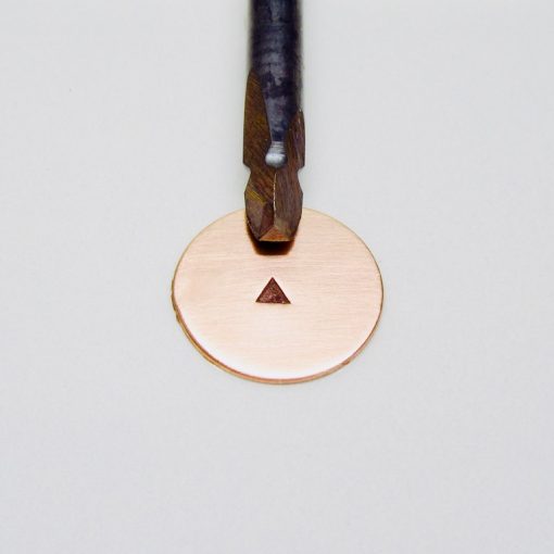 Solid Plain Triangle Single Stamp 818