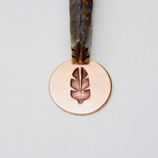 Plain Feather Design Single Stamp 912