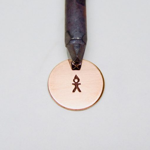 Tiny Figure Cone Hat Single Stamp 614