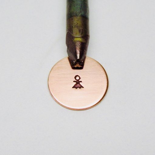 Tiny Dress Figure Single Stamp 6316