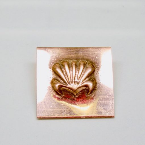 Repousse Shell Design Stamp 18258 - Image 2