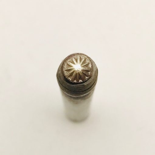 14 Petal Spiked Edge Bead Drop Single Stamp 1914 - Image 2