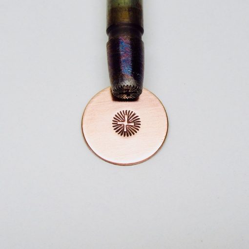 Round Four Direction Burst Single Stamp 314