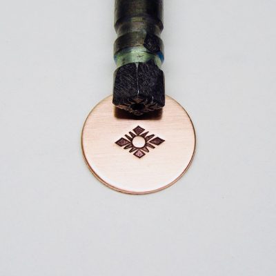 Diamond Shaped with Hole in the Middle Single Stamp 438