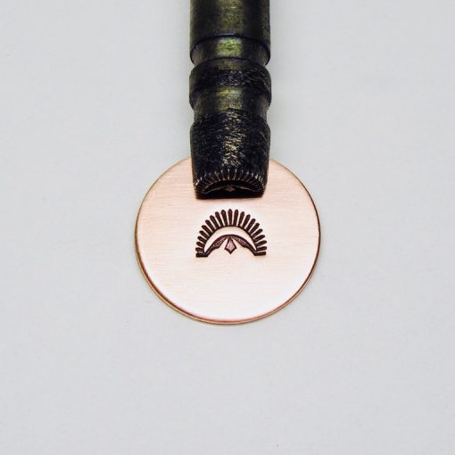Sun Ray Burst with Hanging Diamond Single Stamp 2516