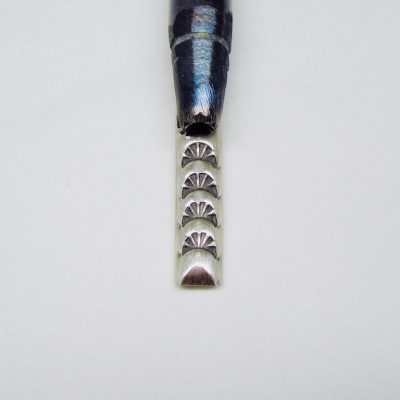 Shell Design Half Round Wire Single Stamp 1614