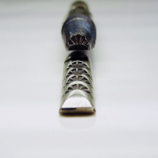 Shell Design Half Round Wire Single Stamp 1614 - Image 2