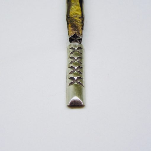 X Design Half Round Wire Single Stamp 1614