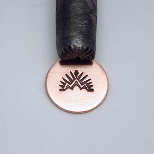 Mountain Design Diamond Top Single Stamp 212