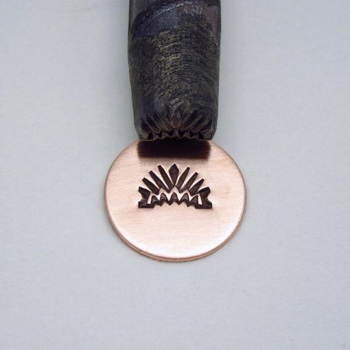 Crown Sun Ray Diamond Top Single Stamp 212