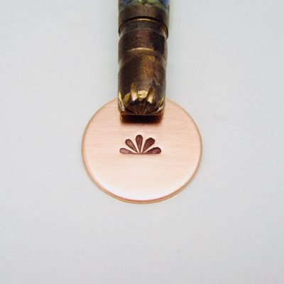 5 Petal Round Edge Small Single Stamp 214