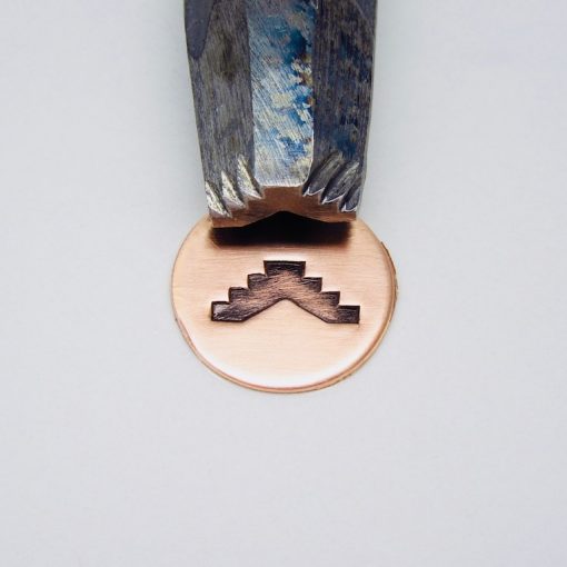 Solid Mountain Design Single Stamp 812