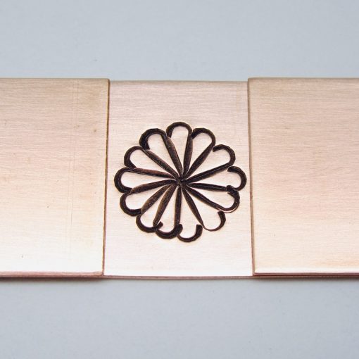 Concho J Petal Single Stamp 6516 - Image 3