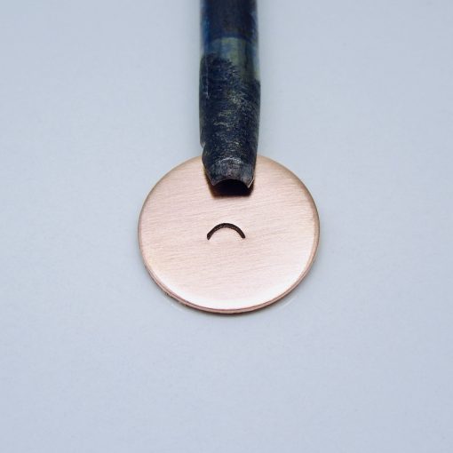 Plain Small Round Curve Single Stamp 218