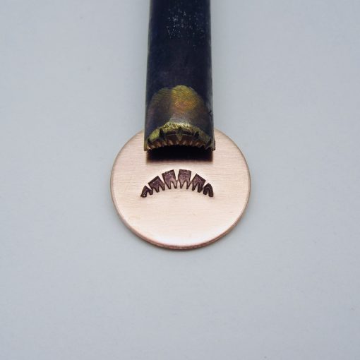 Sun Ray Two Design with Serrated Bottom Single Stamp 238