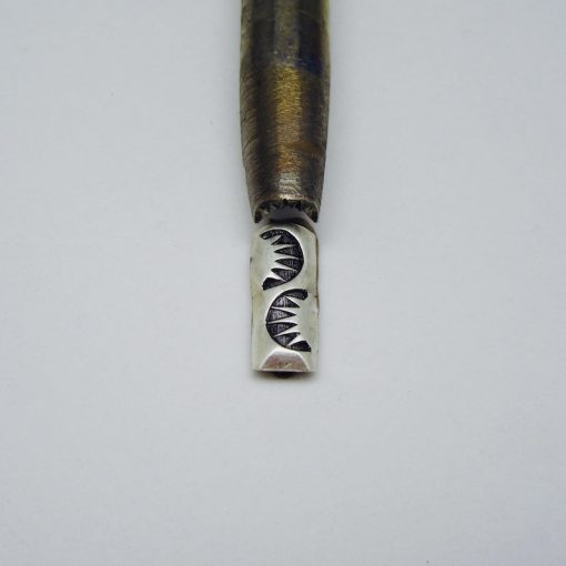 Sun Ray Bottom 5 Spiked Half Round Wire Single Stamp 1614