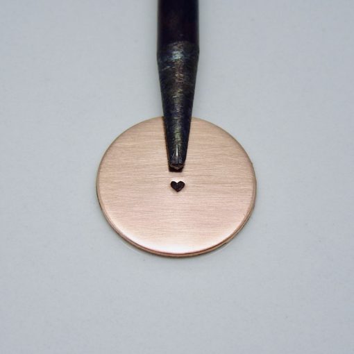 Tiny Small Solid Heart Stamp 3232